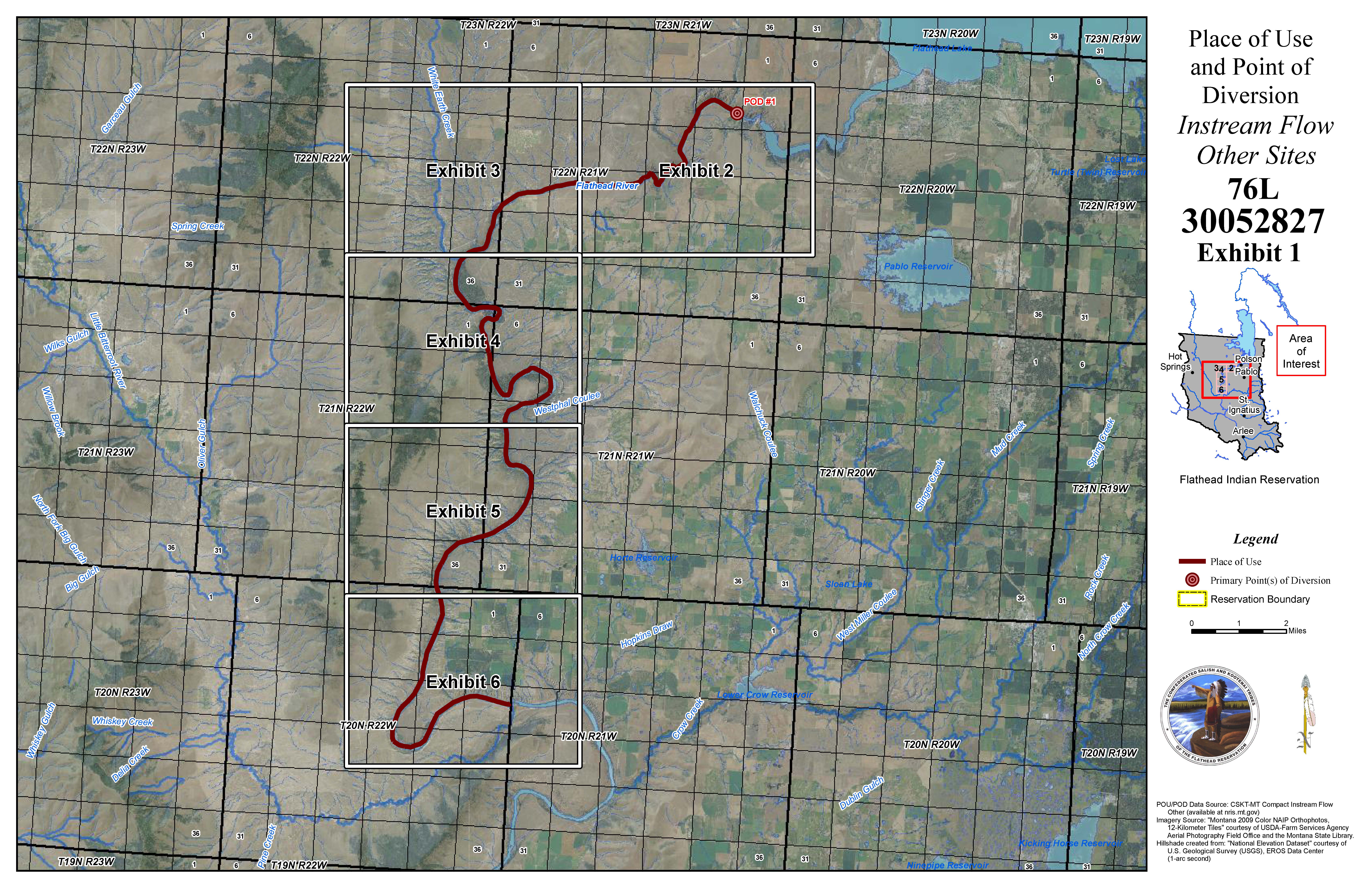 Flathead River 76L 30052827 Appendix 12.1 Map